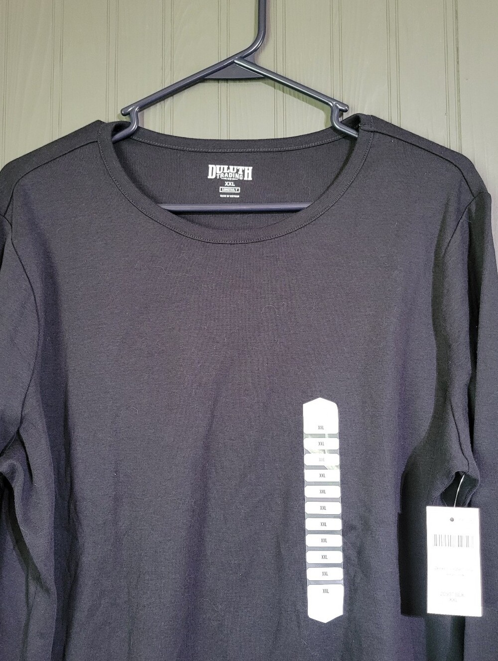 NWT Duluth Trading Co Longtail T Long Sleeve Shirt Crewneck Black Women's 2XL - Picture 3 of 9